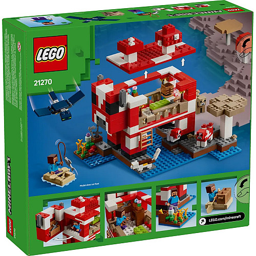 Конструктор LEGO Minecraft Грибной дом