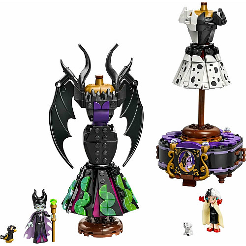 Конструктор LEGO Disney Classic Сукні Малефісенти та Лютелли де Віль