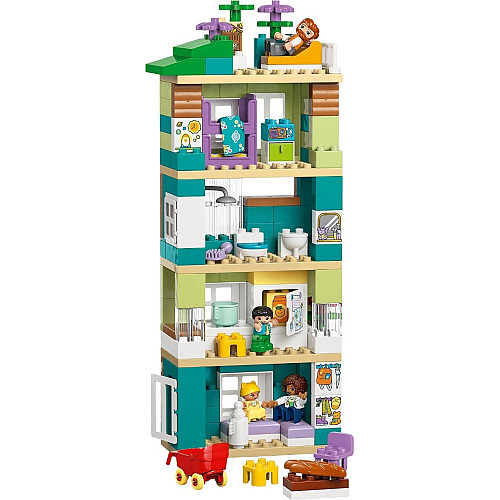 Конструктор LEGO DUPLO Town Современное семейное здание с фигурками