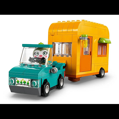 Конструктор LEGO Animal Crossing Садова крамниця і караван, що належать Leif