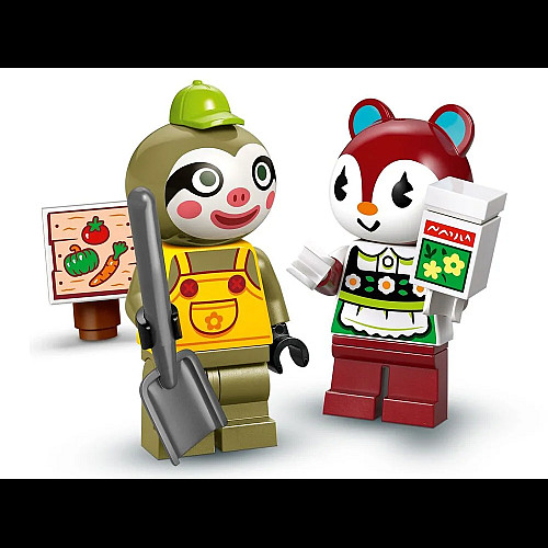 Конструктор LEGO Animal Crossing Садова крамниця і караван, що належать Leif