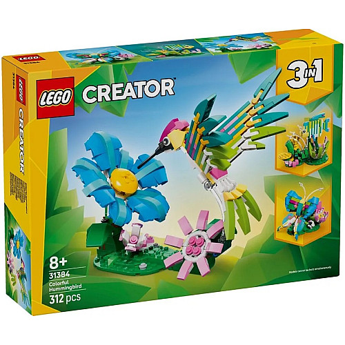 Конструктор LEGO Creator Дикі тварини: барвистий колібрі