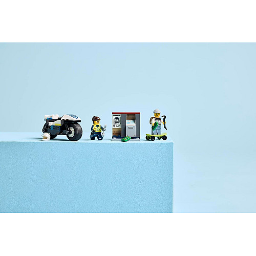 Конструктор LEGO City  Переслідування на поліцейському мотоциклі