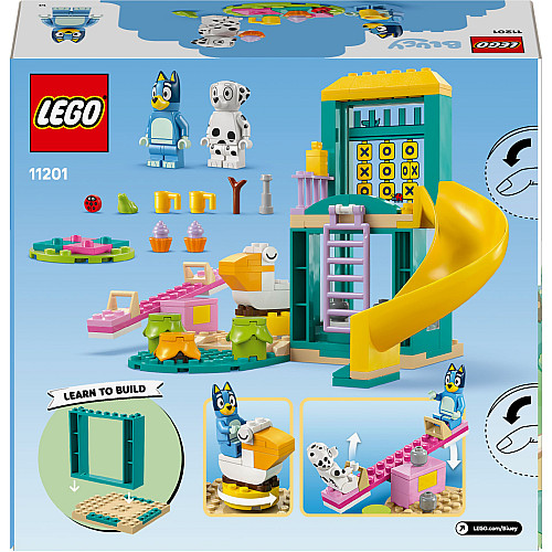 Конструктор LEGO Bluey Веселощі з Блуї та Хлоєю на ігровому майданчику