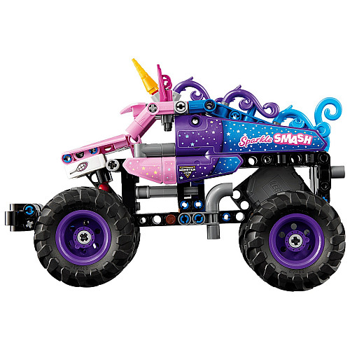 Конструктор LEGO Technic Monster Jam™ Sparkle Smash™ із функцією «Pull-Back»