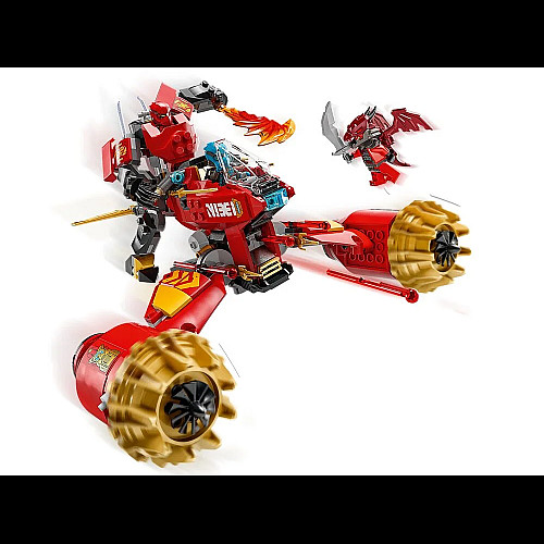 Конструктор LEGO Ninjago Штормовий робот-вершник Кая
