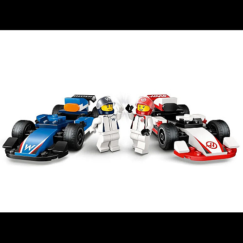 Конструктор LEGO City Автомобілі для перегонів F1 команд Williams Racing та Haas F1