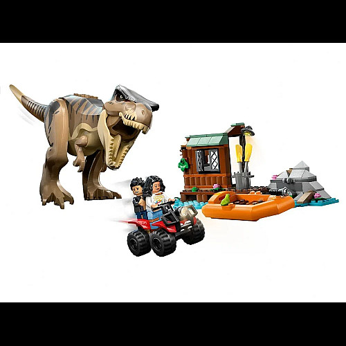 Конструктор LEGO Jurassic World  Втеча річкою від тиранозавра