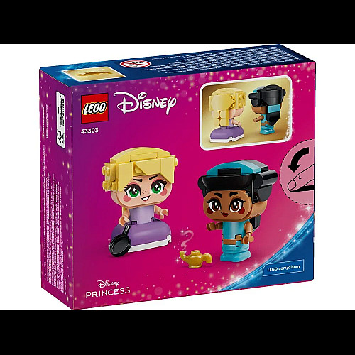 Конструктор LEGO Disney Princess Минипринцессы Жасмин и Рапунцель