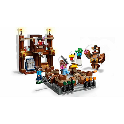 Конструктор LEGO Minecraft Бойцовский ринг в лесном имении