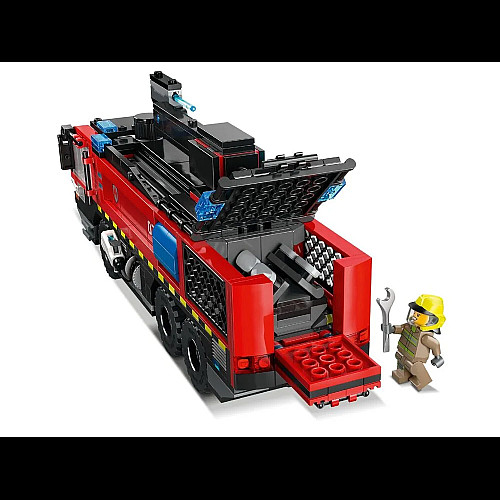 Конструктор LEGO City Пожарный грузовик в аэропорту