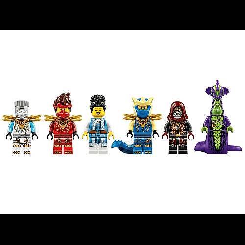 Конструктор LEGO Ninjago Автомобильная битва ниндзя у дома на дереве