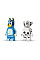 Конструктор LEGO Bluey Веселощі з Блуї та Хлоєю на ігровому майданчику
