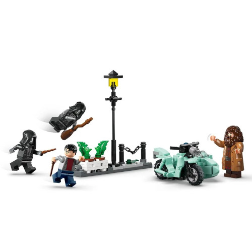 Конструктор LEGO Harry Potter Геґрід і Гаррі: Втеча з Тисової вулиці