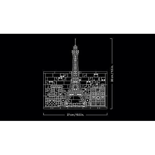 Конструктор LEGO Architecture Париж — місто кохання