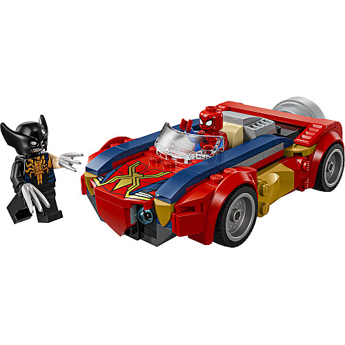 Конструктор LEGO Super Heroes Автомобиль Человека-паука vs. Отравленный Росомаха