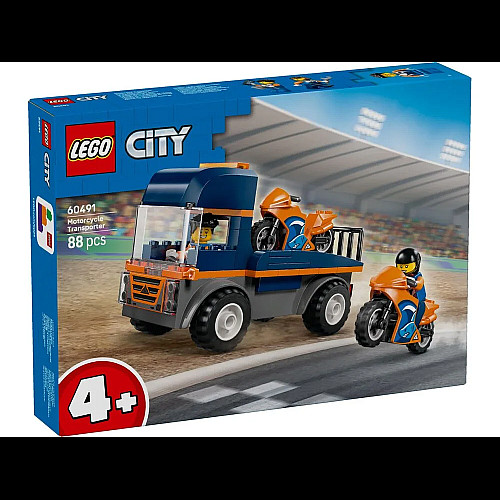 Конструктор LEGO City Транспортер мотоциклов