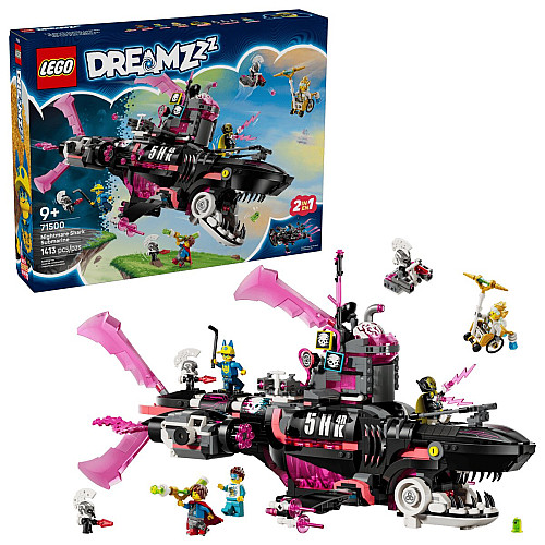 Конструктор LEGO Dreamzzz Страхітливий підводний човен «Акула»