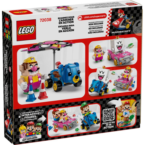Конструктор LEGO Super Mario Mario Kart – Wario та King Boo