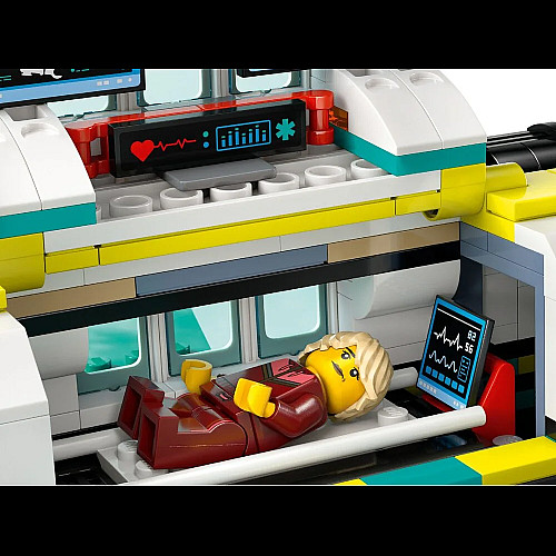 Конструктор LEGO City Літак швидкої медичної допомоги