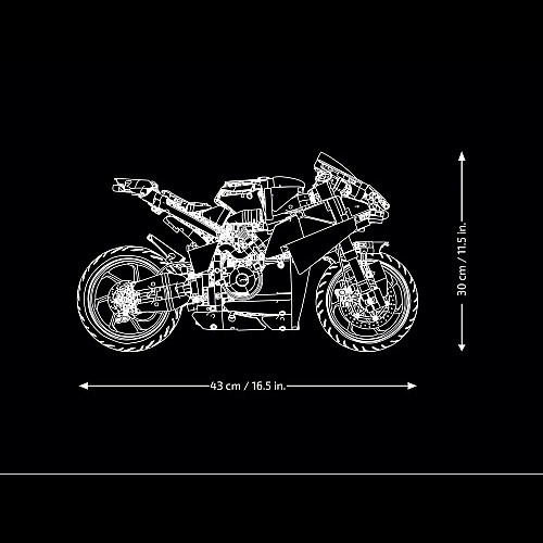 Конструктор LEGO Technic Мотоцикл Ducati Panigale V4 S