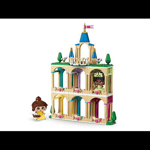 Конструктор LEGO Disney Princess Мініпринцеси Бель і Тіана з замком