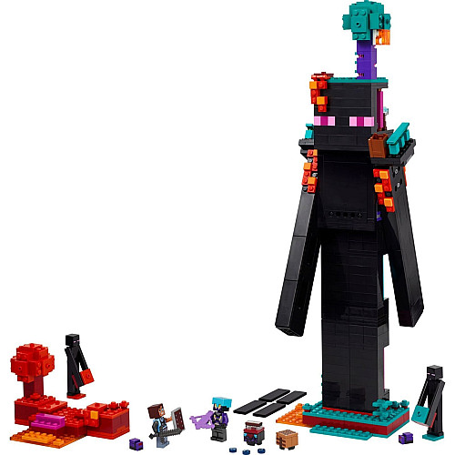 Конструктор LEGO Minecraft  Вежа Ендермена