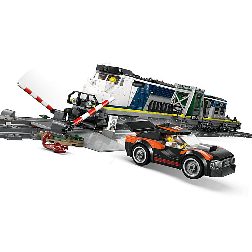 Конструктор LEGO City Пограбування поліцейського поїзда
