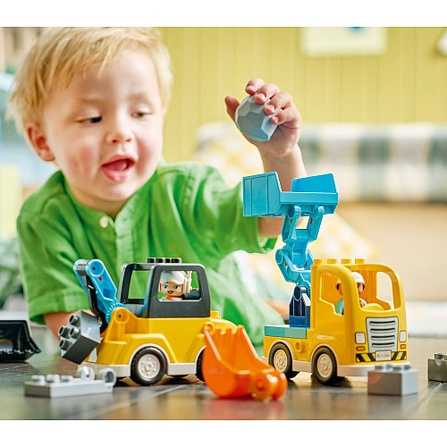 Конструктор LEGO DUPLO Town 3-в-1 Строительная техника