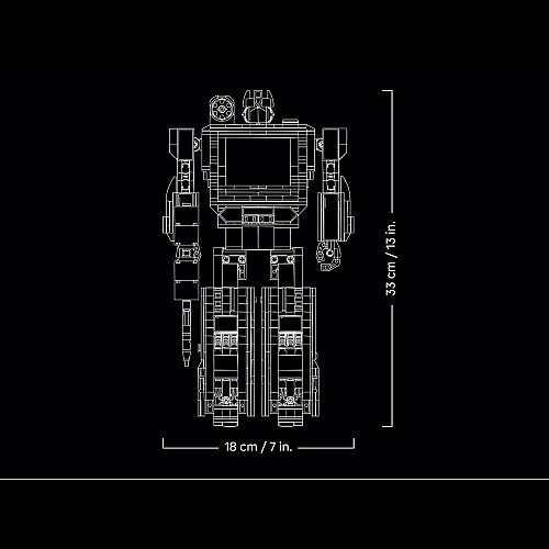 Конструктор LEGO Icons Transformers: Саундвейв
