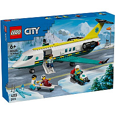 Конструктор LEGO City Літак швидкої медичної допомоги