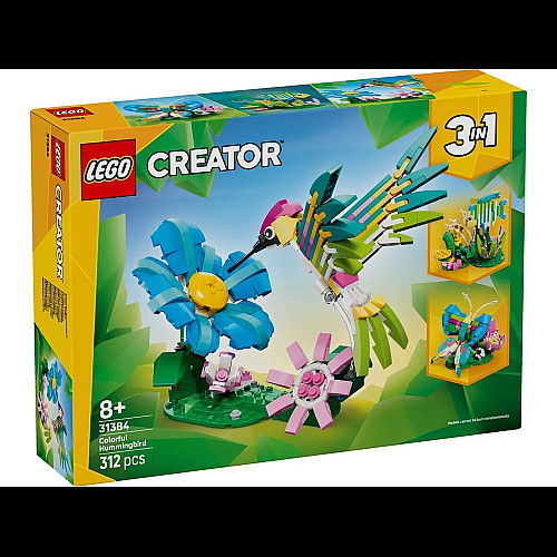 Конструктор LEGO Creator Дикі тварини: барвистий колібрі