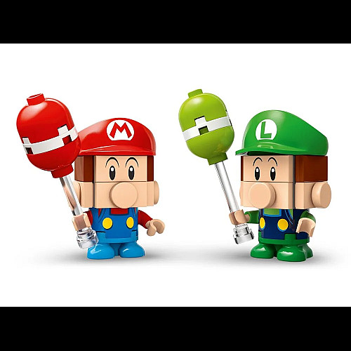 Конструктор LEGO Super Mario Mario Kart – Baby Mario vs. Baby Luigi