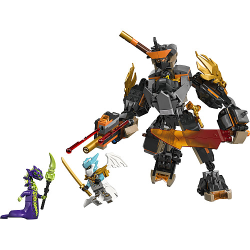 Конструктор LEGO Ninjago Робот Коула для миссии и Дракон Зейн