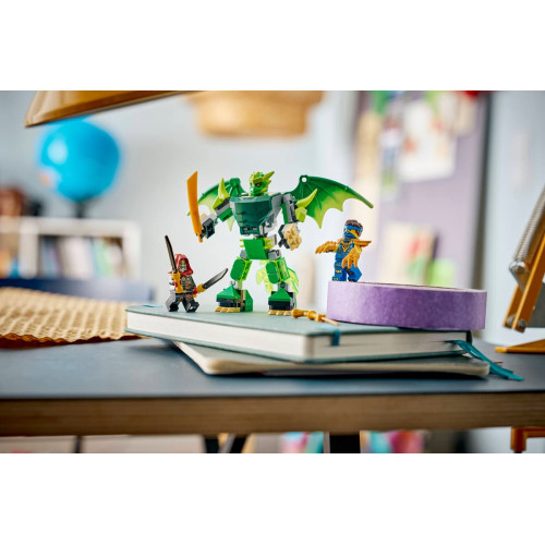 Конструктор LEGO Ninjago Бойовий набір робота Дракона Ллойда