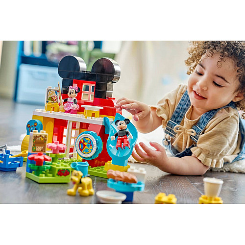 Конструктор LEGO DUPLO Disney Міккі Маус: Клубний будинок з Мінні та Плуто