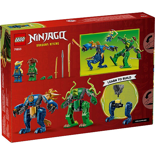 Конструктор LEGO Ninjago Битва робота дракона Джея