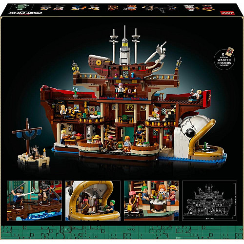 Конструктор LEGO ONE PIECE Плавучий ресторан «Барати»