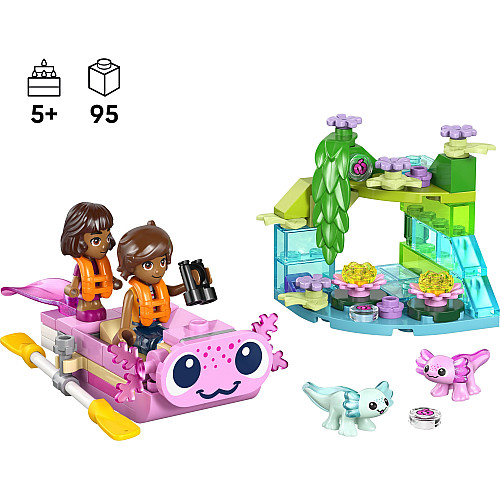Конструктор LEGO Friends Приключенческая лодка «Аксолотль»