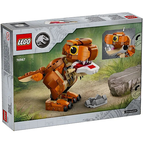 Конструктор LEGO Jurassic World Little Eatie: тиранозавр