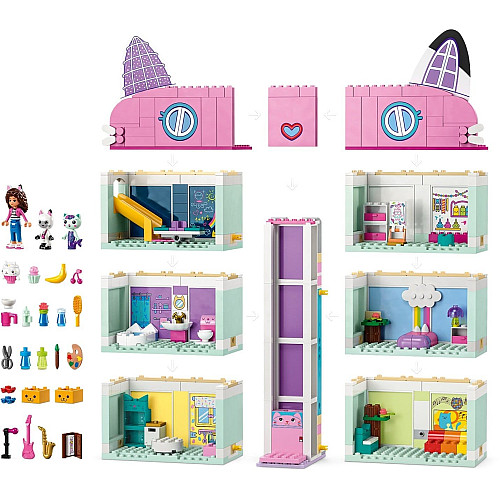 Конструктор LEGO Gabby's Dollhouse Ляльковий будиночок Ґаббі