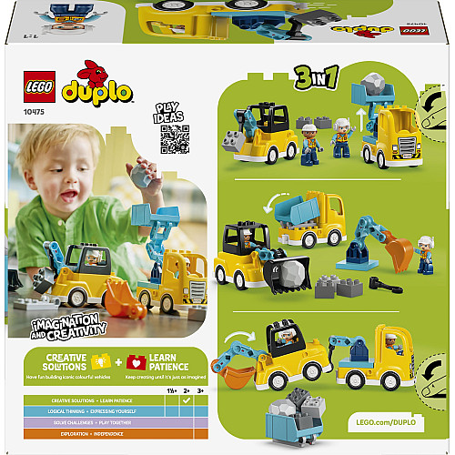 Конструктор LEGO DUPLO Town 3-в-1 Строительная техника