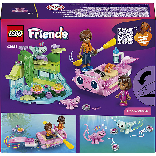 Конструктор LEGO Friends Приключенческая лодка «Аксолотль»