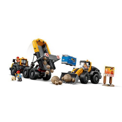 Конструктор LEGO City Самоскид і фронтальний ковшовий навантажувач