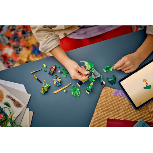 Конструктор LEGO Ninjago Бойовий набір робота Дракона Ллойда