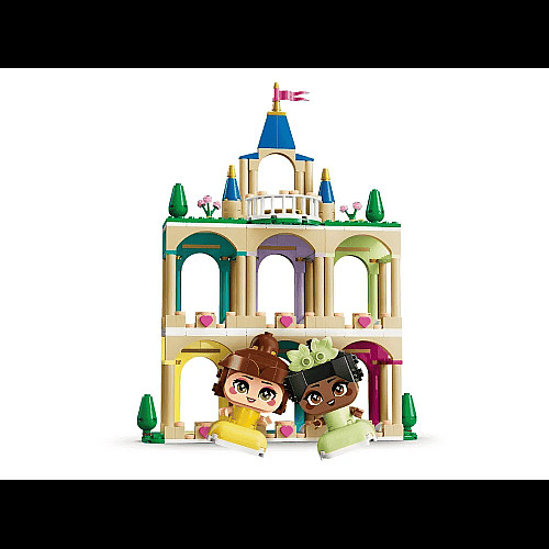 Конструктор LEGO Disney Princess Мініпринцеси Бель і Тіана з замком