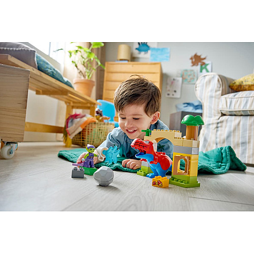 Конструктор LEGO DUPLO Disney Динозавр Spidey-Rex проти Зеленого Гобліна