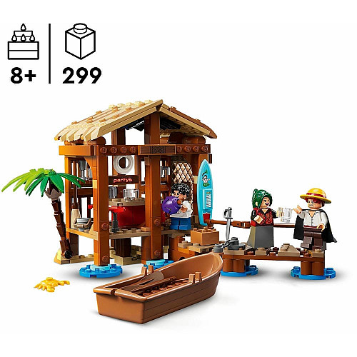 Конструктор LEGO ONE PIECE Хатина у Селищі Вітряків