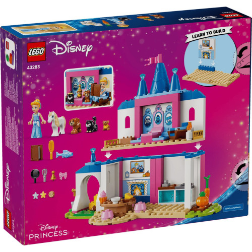Конструктор LEGO Disney Princess Замок Попелюшки та її друзів-тварин