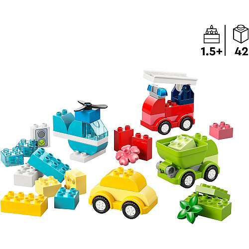 Конструктор LEGO DUPLO My First Творческие транспортные средства